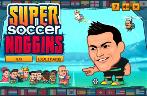 super soccer noggins|Super Soccer Noggins ️ Two Player Games.